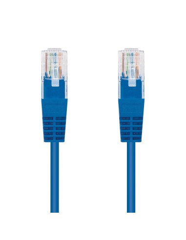 CABLE RED LATIGUILLO RJ45 CAT.6 UTP AWG24, AZUL, 2.0 M
