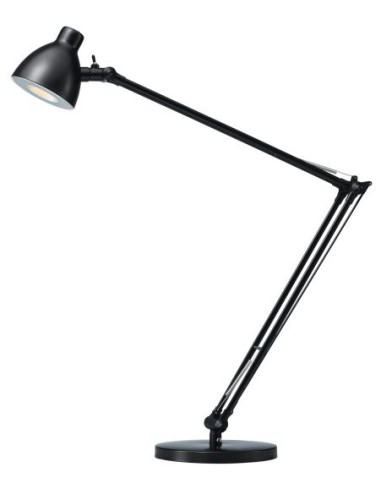 Valencia lámpara de mesa 4,8 W LED Negro