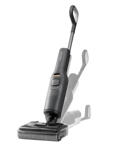 F25 Mopa eléctrica Batería Secar Negro, Blanco 4 Ah