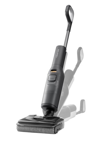 F25 Mopa eléctrica Batería Secar Negro, Blanco 4 Ah