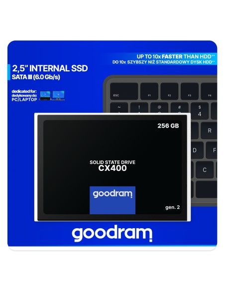CX400 gen.2 2.5" 256 GB Serial ATA III 3D TLC NAND