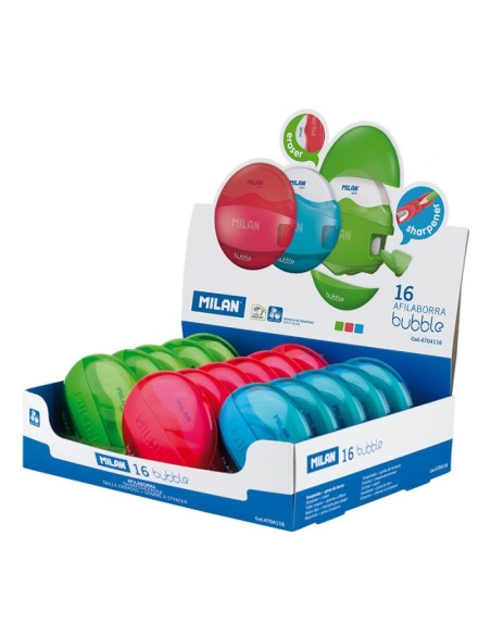 4704116 Sacapuntas manual Azul, Verde, Rojo