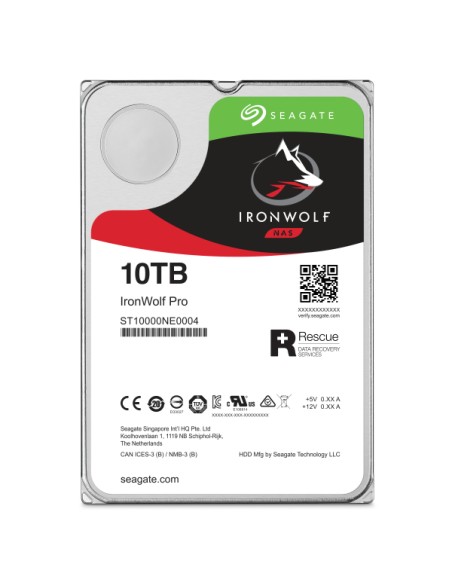IronWolf Pro ST10000NT001 disco duro interno 3.5" 10 TB