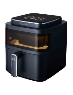 BLACKLIGHTFRYER freidora Sencillo 6 L Independiente 1400 W Freidora de aire caliente Negro