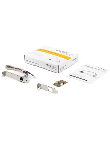 Adaptador Tarjeta de Red NIC Mini PCI Express PCI-e PCIe 1 Puerto Gigabit Ethernet RJ45