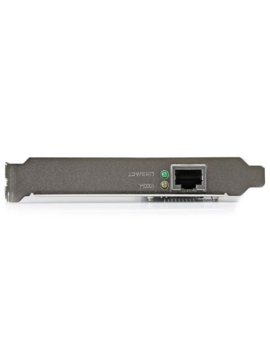 Adaptador Tarjeta de Red NIC PCI Express PCI-e de 1 Puerto Gigabit Ethernet - 1x RJ45 Hembra - Perfil Doble