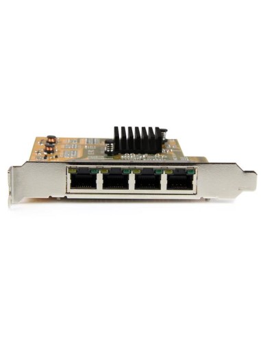 Tarjeta de Red PCI Express Ethernet Gigabit con 4 Puertos RJ45