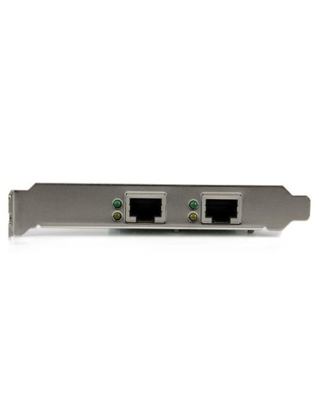 Adaptador Tarjeta de Red NIC PCI Express PCI-E de 2 Puertos Ethernet Gigabit RJ45