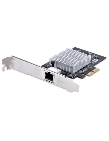 Tarjeta PCIe Adaptadora de Red de 1 Puerto RJ45 10Gb para PC o Servidor, Tarjeta PCI Express Ethernet de 6 Velocidades Compatib