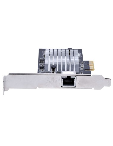 Tarjeta PCIe Adaptadora de Red de 1 Puerto RJ45 10Gb para PC o Servidor, Tarjeta PCI Express Ethernet de 6 Velocidades Compatib