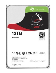 NAS HDD IronWolf 3.5" 12 TB Serial ATA III