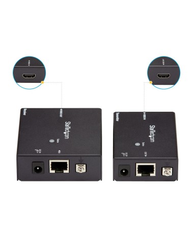 Extensor HDMI por Cat5 HDBaseT - POC Power over Cable - Ultra HD 4K