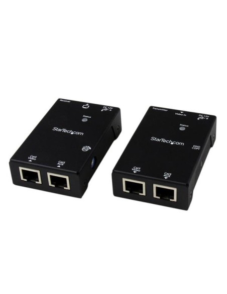 Kit Extensor Vídeo Audio HDMI por Cable UTP Ethernet Cat5 Cat6 RJ45 con Power over Cable - 50m