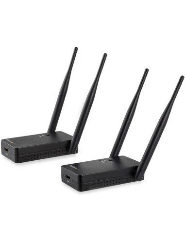 Juego de Transmisor y Receptor Inalámbrico HDMI - Extensor Alargador HDMI - Prolongador 1080p - 200m de Alcance
