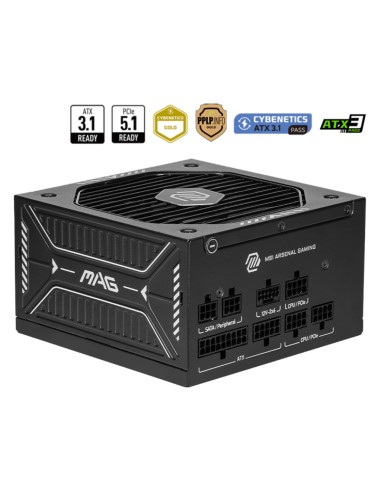 MAG A750GLS PCIE5 unidad de fuente de alimentación 750 W 24-pin ATX ATX Negro
