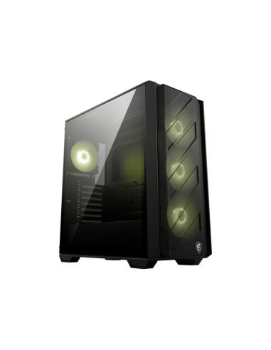 MAG FORGE 330R AIRFLOW carcasa de ordenador Midi Tower Negro, Transparente