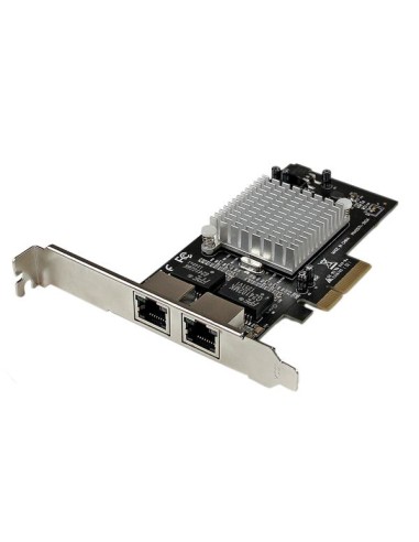 Tarjeta Adaptador de Red PCI Express PCI-E Gigabit Ethernet con 2 Puertos RJ45 Chipset Intel i350