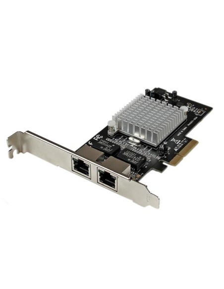 Tarjeta Adaptador de Red PCI Express PCI-E Gigabit Ethernet con 2 Puertos RJ45 Chipset Intel i350
