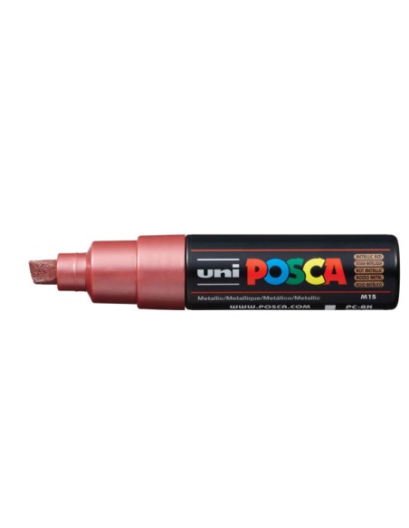 POSCA PC-8K Rojo Metálico