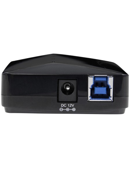 Concentrador USB 3.0 de 4 Puertos - 5Gbps - Ladrón con Puertos de Carga y Sincronización - Hub con 1 Puerto de 2,4A
