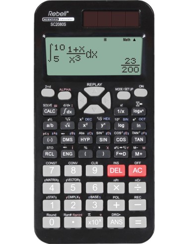 SC2080S calculadora Bolsillo Calculadora científica Negro
