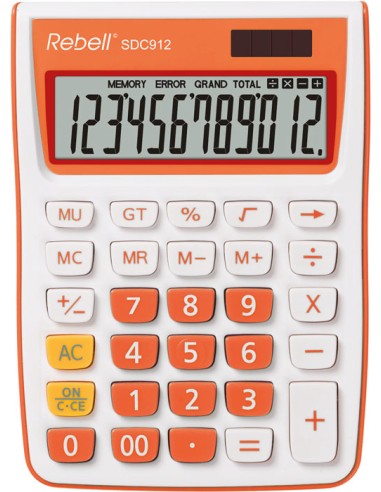 SDC912 calculadora Escritorio Calculadora básica Naranja