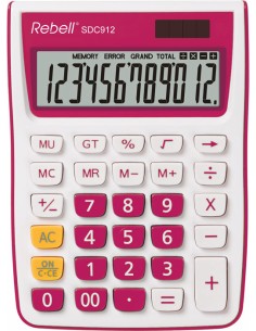 SDC912 calculadora Escritorio Calculadora básica Rosa