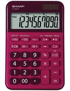 EL-M335 calculadora Escritorio Calculadora básica Rojo