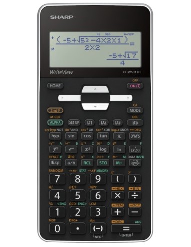 EL-W531TH calculadora Bolsillo Pantalla de calculadora Negro, Gris