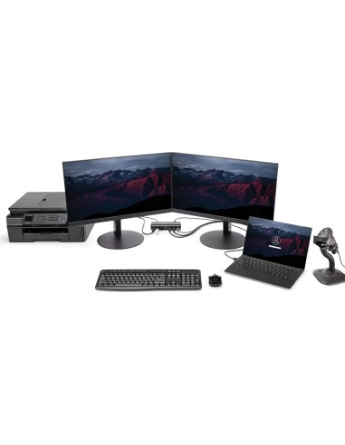 Concentrador Ladrón USB 3.0 de 7 Puertos - 5Gbps - Hub de Sobremesa