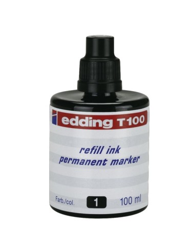 T100 recambio para marcador Negro 100 ml