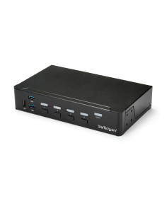 Switch Conmutador KVM de 4 Puertos HDMI 1080p con USB 3.0