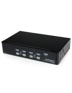 Conmutador Switch Profesional KVM 4 Puertos Vídeo VGA - USB - Hasta 1920x1440