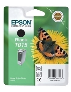 CART.IJ.EPSON T015401 2000P NEGRO