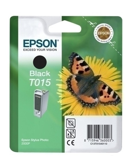 CART.IJ.EPSON T015401 2000P NEGRO