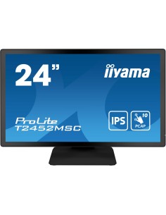 ProLite T2452MSC-B1 pantalla para PC 60,5 cm (23.8") 1920 x 1080 Pixeles Full HD LCD Pantalla táctil Multi-usuario Negro