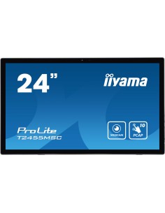 T2455MSC-B1 pantalla de señalización Pantalla plana para señalización digital 61 cm (24") LED 400 cd / m² Full HD Negro Pantalla