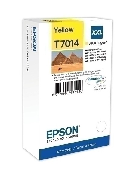 CART.IJ.EPSON T701440 AMARILLO XXL