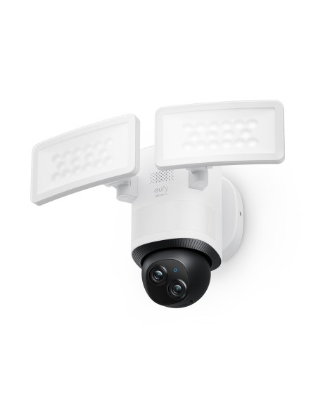 Security Floodlight Camera E340 con cable, giro de 360° e inclinación, grabación ininterrumpida, Wi-Fi de doble banda, 2000 lúme