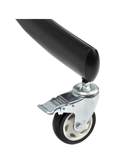 STNDMTVDUO soporte para TV 152,4 cm (60") Negro, Plata