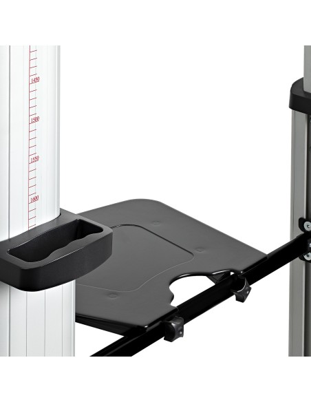 STNDMTVDUO soporte para TV 152,4 cm (60") Negro, Plata