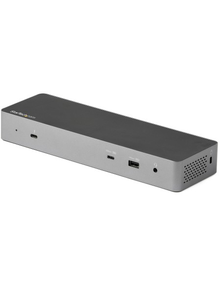 Docking Station Thunderbolt 3 Compatible con USB-C - para 2 Monitores 4K 60Hz DisplayPort 1.4 o 2 Monitores HDMI - para Un Monit