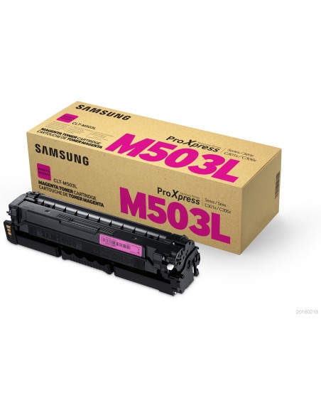 Samsung Cartucho de Tóner Original HP CLT-M503L magenta de alta capacidad