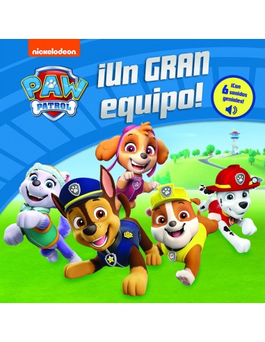 UN GRAN EQUIPO PATRULLA CANINA CON 6 SONIDOS GENIALES