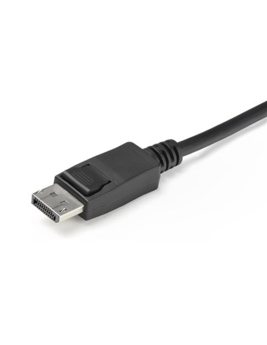 Switch Conmutador KVM de 2 Puertos DisplayPort 4K60Hz con Cables Incorporados