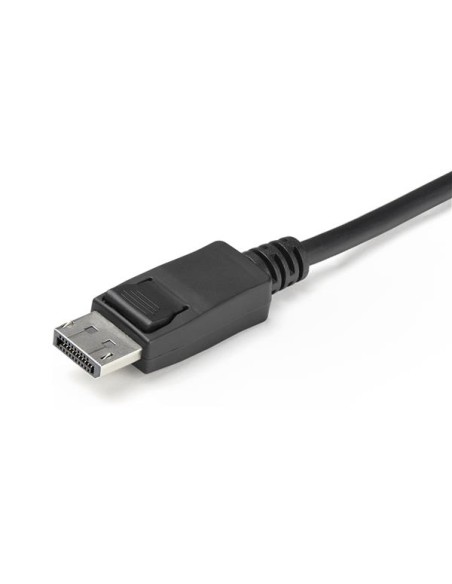 Switch Conmutador KVM de 2 Puertos DisplayPort 4K60Hz con Cables Incorporados Switch Conmutador KVM de 2 Puertos DisplayPort 4K60Hz con Cables Incorporados