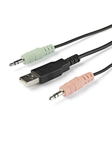 Switch Conmutador KVM de 2 Puertos HDMI - 4K de 60Hz - Switch Conmutador Selector KVM Compacto de Sobremesa Ultra HD UHD con 2