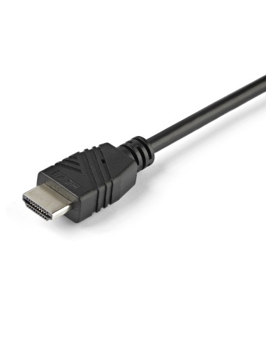 Switch Conmutador KVM de 2 Puertos HDMI - 4K de 60Hz - Switch Conmutador Selector KVM Compacto de Sobremesa Ultra HD UHD con 2