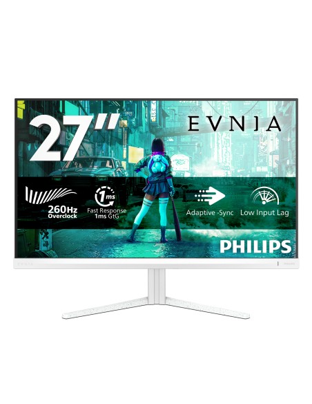 27M2N3201PL/00 pantalla para PC 68,6 cm (27") 1920 x 1080 Pixeles Full HD LCD Blanco