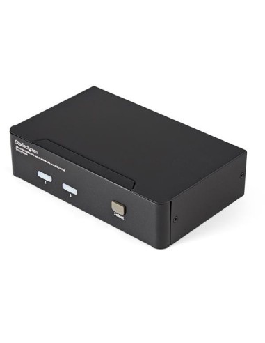 Conmutador Switch KVM 2 puertos HDMI con Hub Concentrador USB 2.0 Audio - 1920x1200